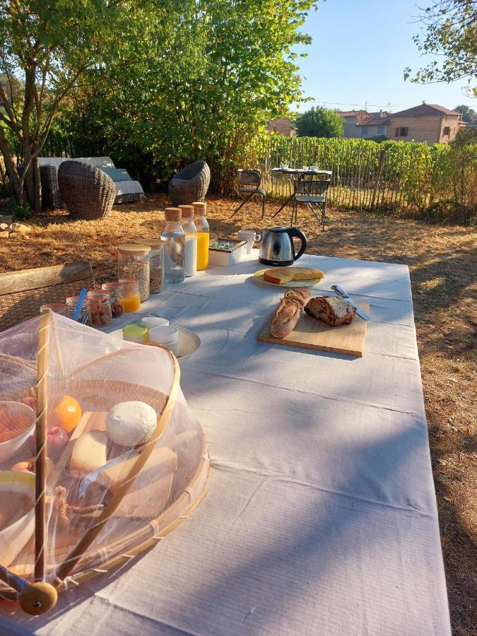 Songes De Vigne Bed & Breakfast Bagnols  Eksteriør bilde